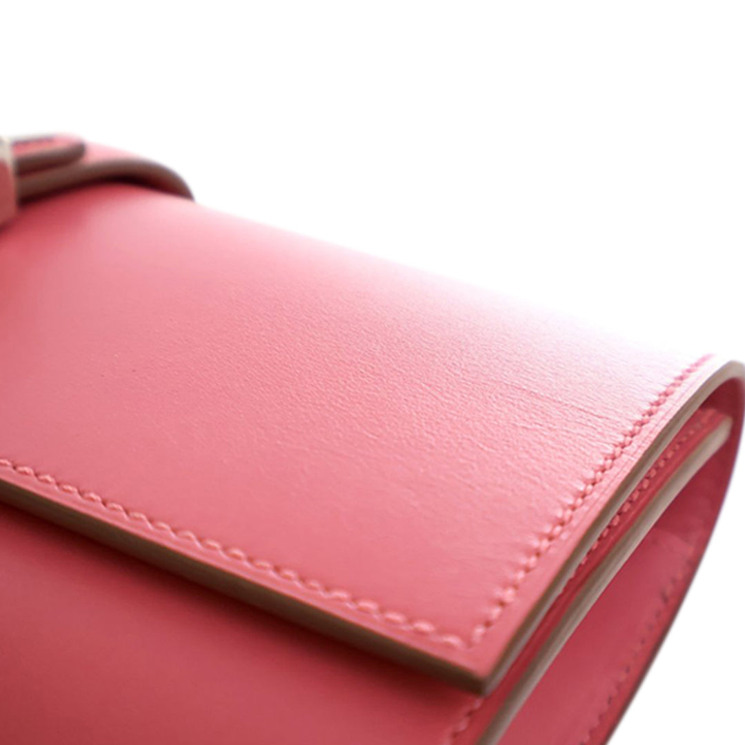 Hermès Tadelakt Medor Pochette 23 Rose