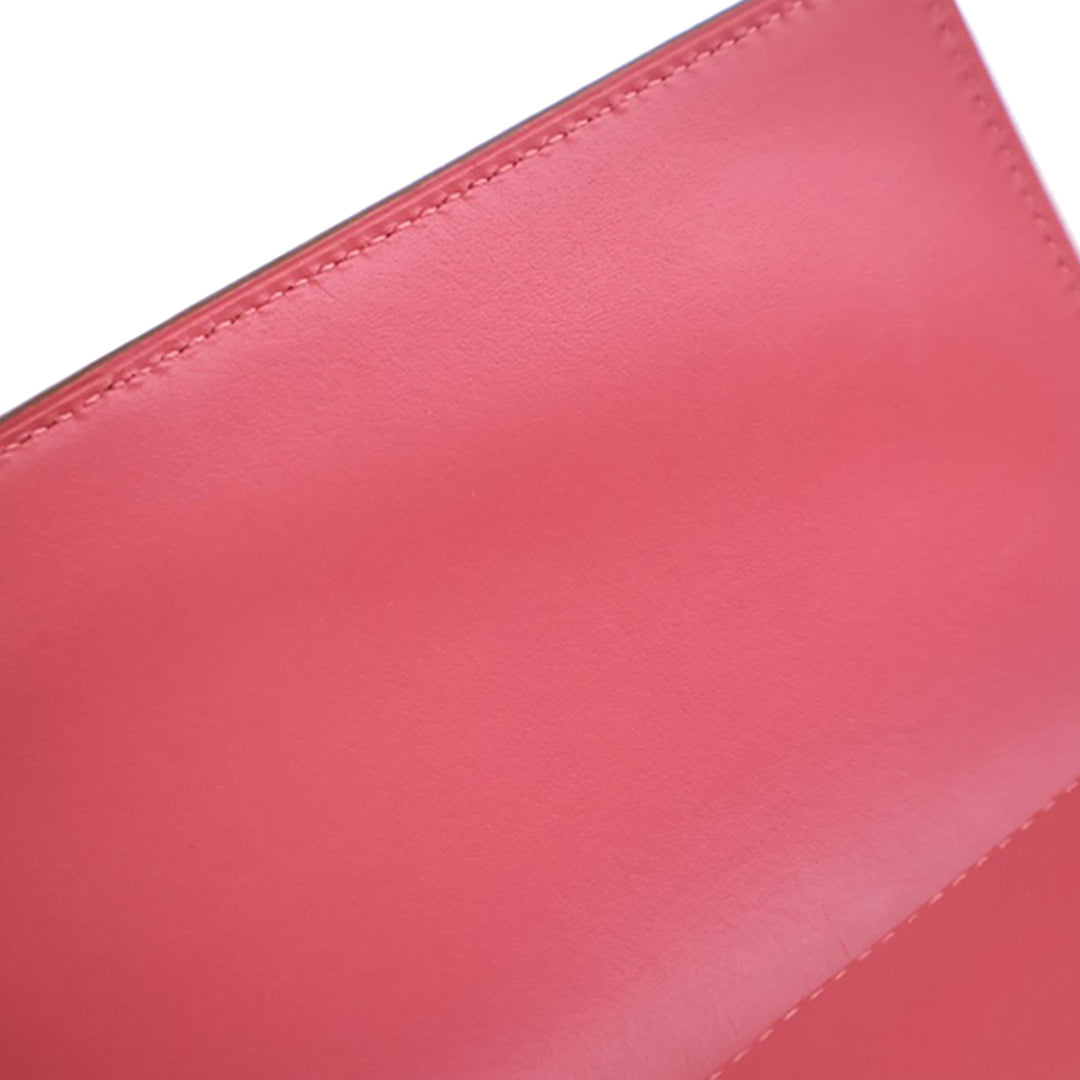 Hermès Tadelakt Medor Pochette 23 Rose