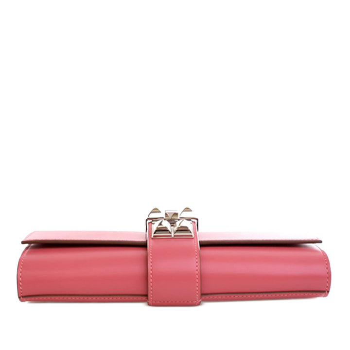 Hermès Tadelakt Medor Pochette 23 Rose