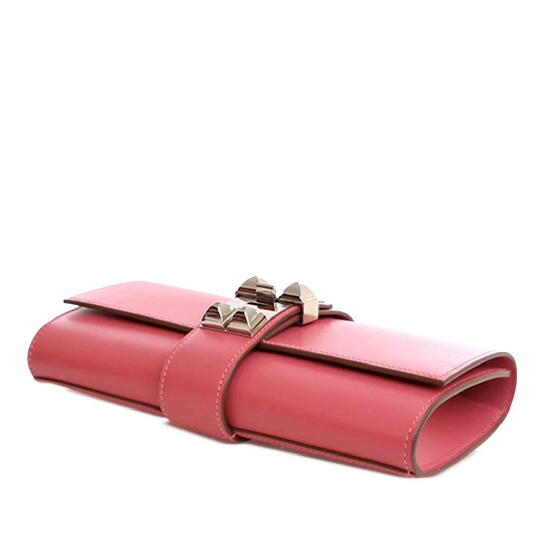 Hermès Tadelakt Medor Pochette 23 Rose