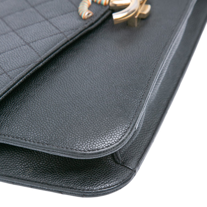 Chanel Paris Cuba Medium Caviar Thread Around à rabat