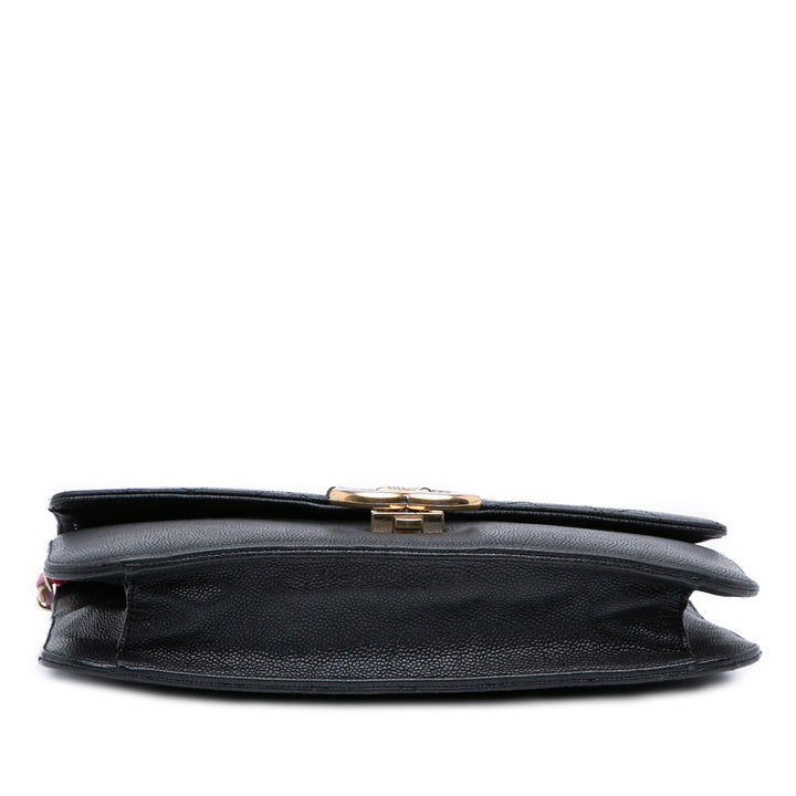 Chanel Paris Cuba Medium Caviar Thread Around à rabat