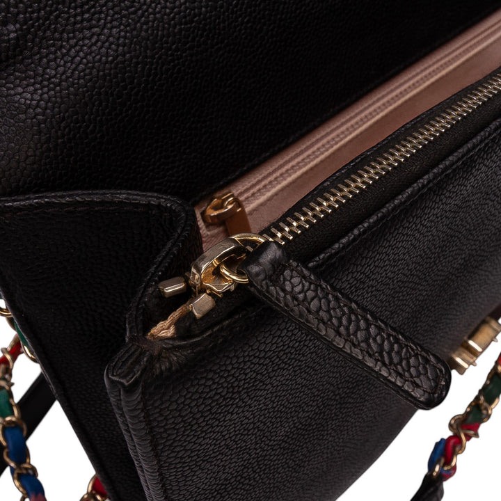 Chanel Paris Cuba Medium Caviar Thread Around à rabat