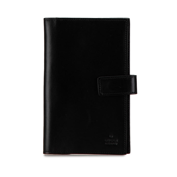 Leather Agenda Cover Black - Gaby Paris