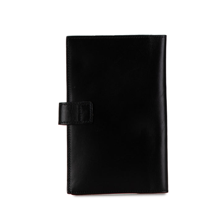 Leather Agenda Cover Black - Gaby Paris