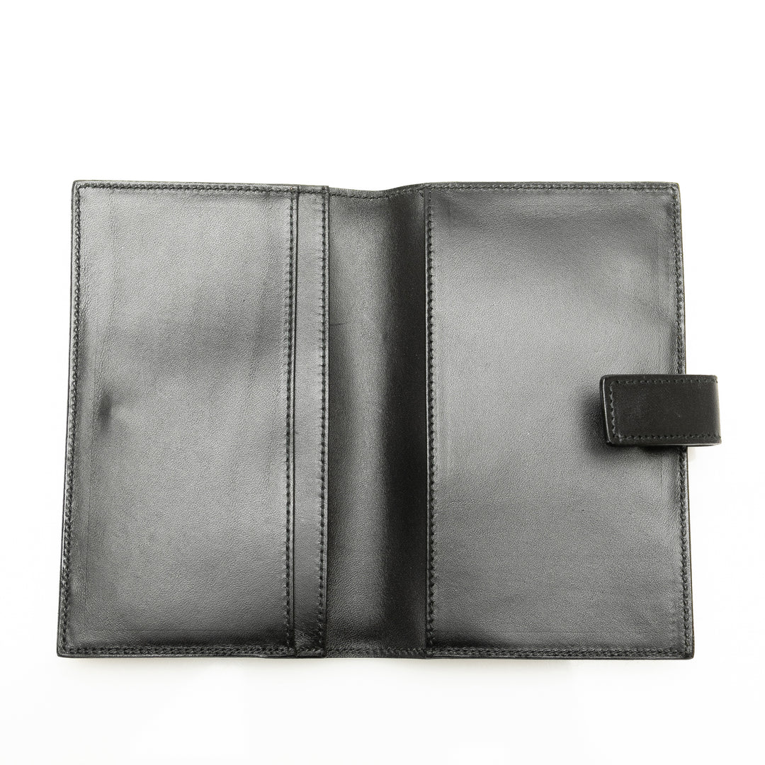 Leather Agenda Cover Black - Gaby Paris