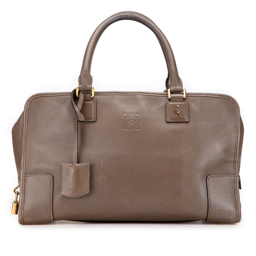 LOEWE Leather Amazona 36 Marron – GABY PARIS Authentique
