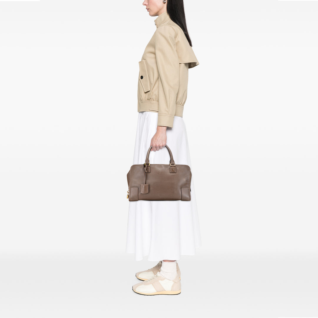 LOEWE Leather Amazona 36 Marron – GABY PARIS Authentique