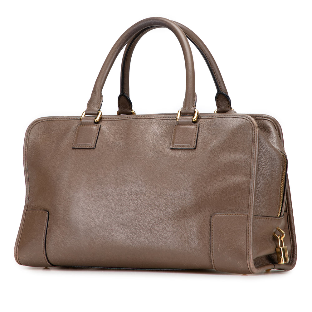 LOEWE Leather Amazona 36 Marron – GABY PARIS Authentique