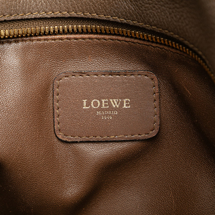 LOEWE Leather Amazona 36 Marron – GABY PARIS Authentique