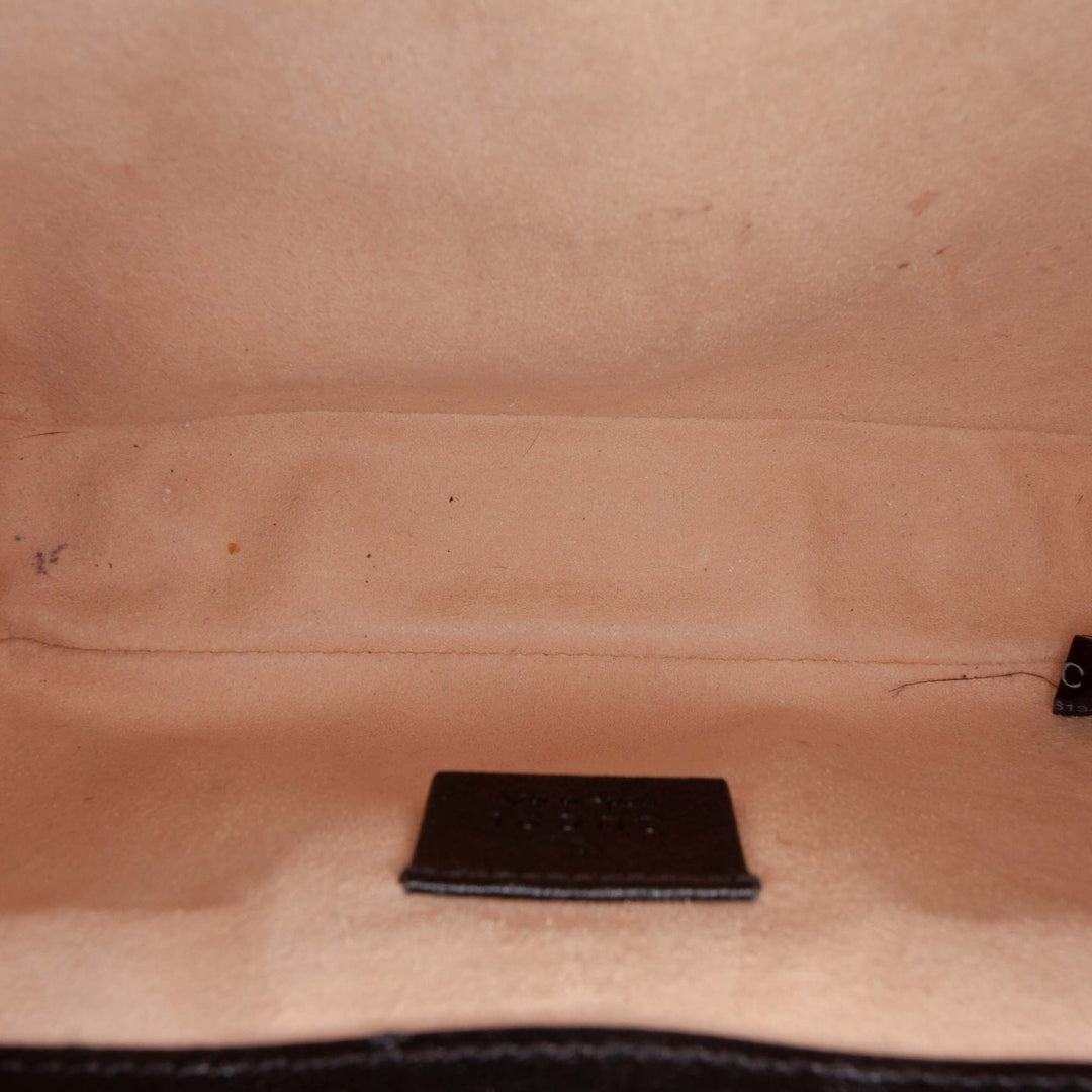 Padlock à rabat Poche Sac Mini GG Supreme Beige