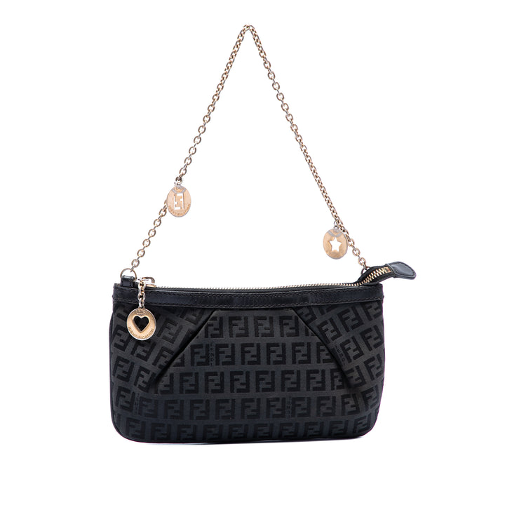 Fendi Zucchino Chaîne Pochette Toile