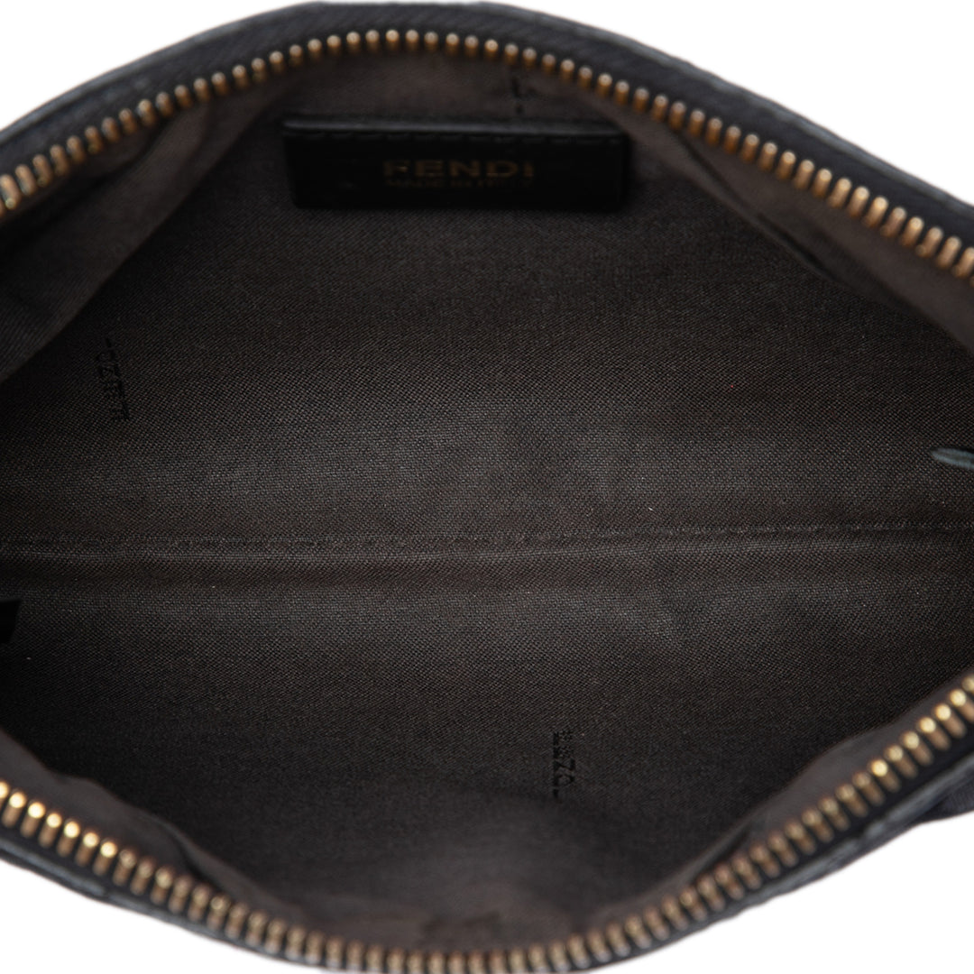 Fendi Zucchino Chaîne Pochette Toile