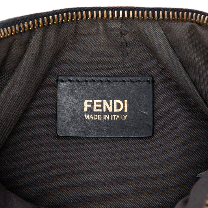 Fendi Zucchino Chaîne Pochette Toile