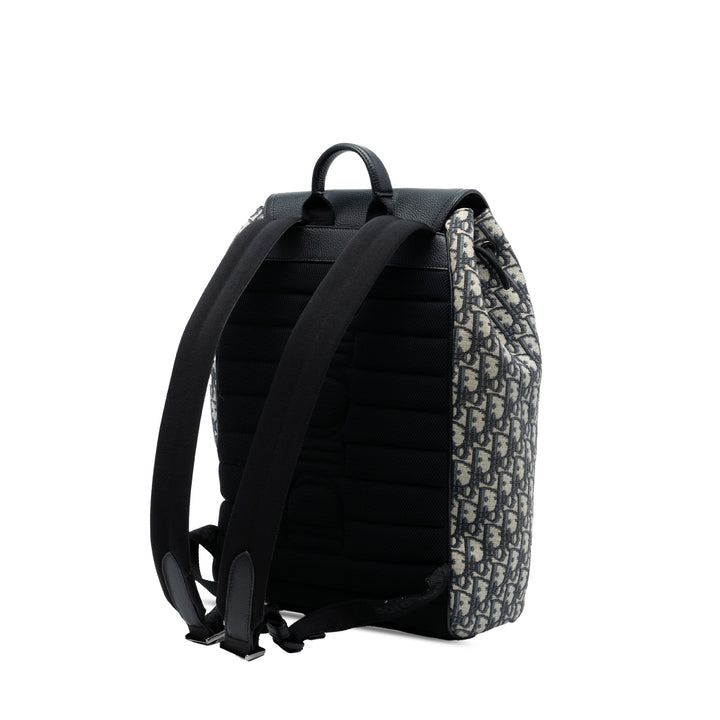Dior Oblique Toile Saddle Sac à dos