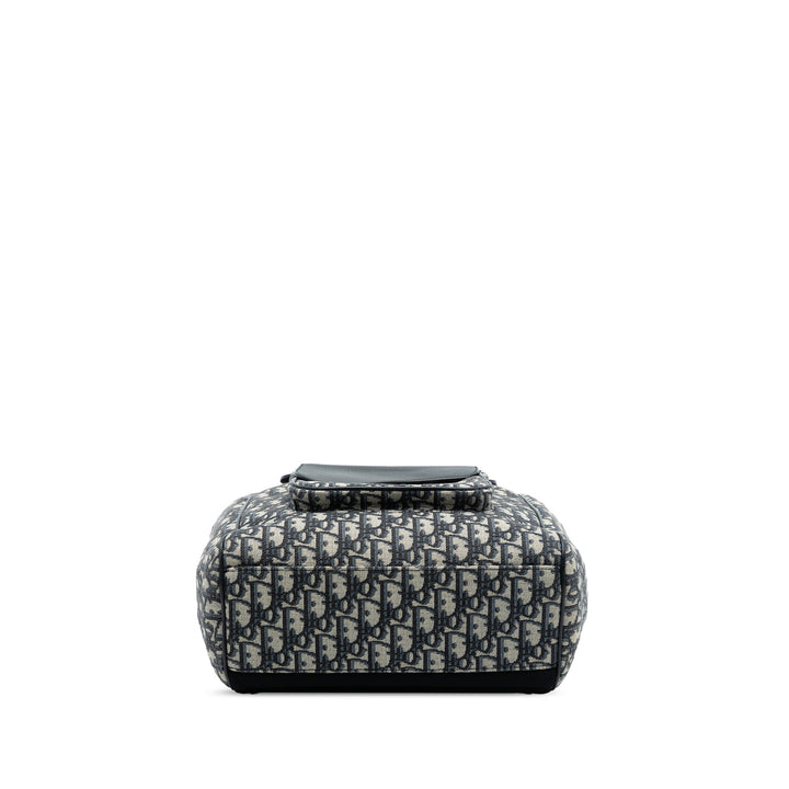 Dior Oblique Toile Saddle Sac à dos