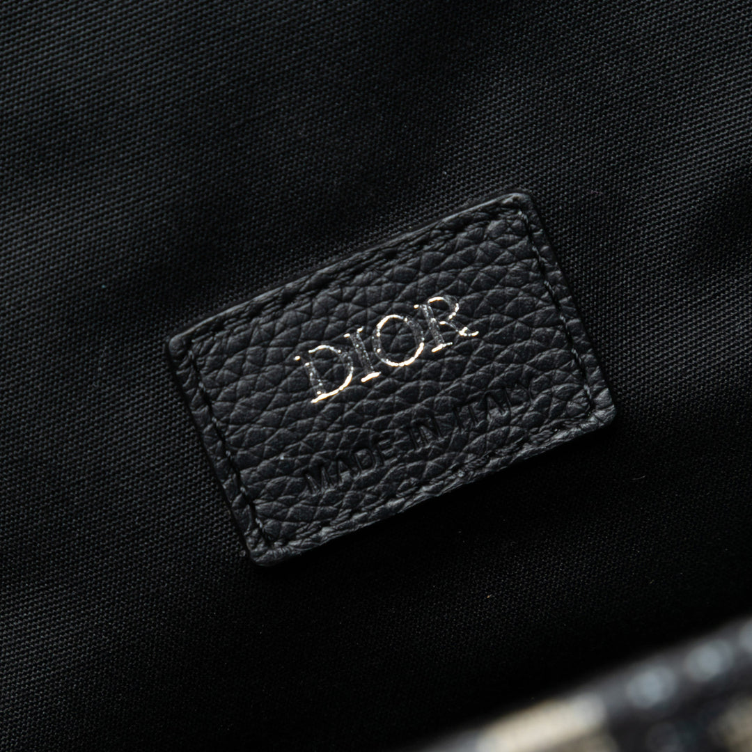 Dior Oblique Toile Saddle Sac à dos