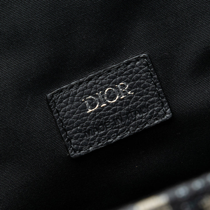 Dior Oblique Toile Saddle Sac à dos