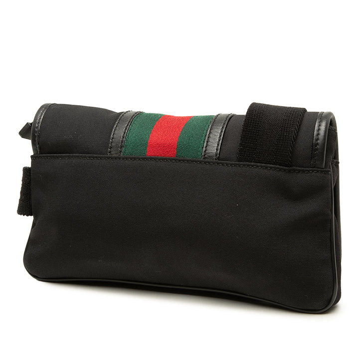 Gucci Interlocking G Web Sac ceinture Noir – vue 2 – GABY PARIS