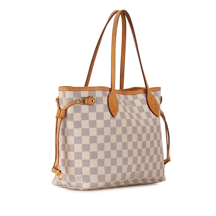 Damier Azur Neverfull PM White - Gaby Paris