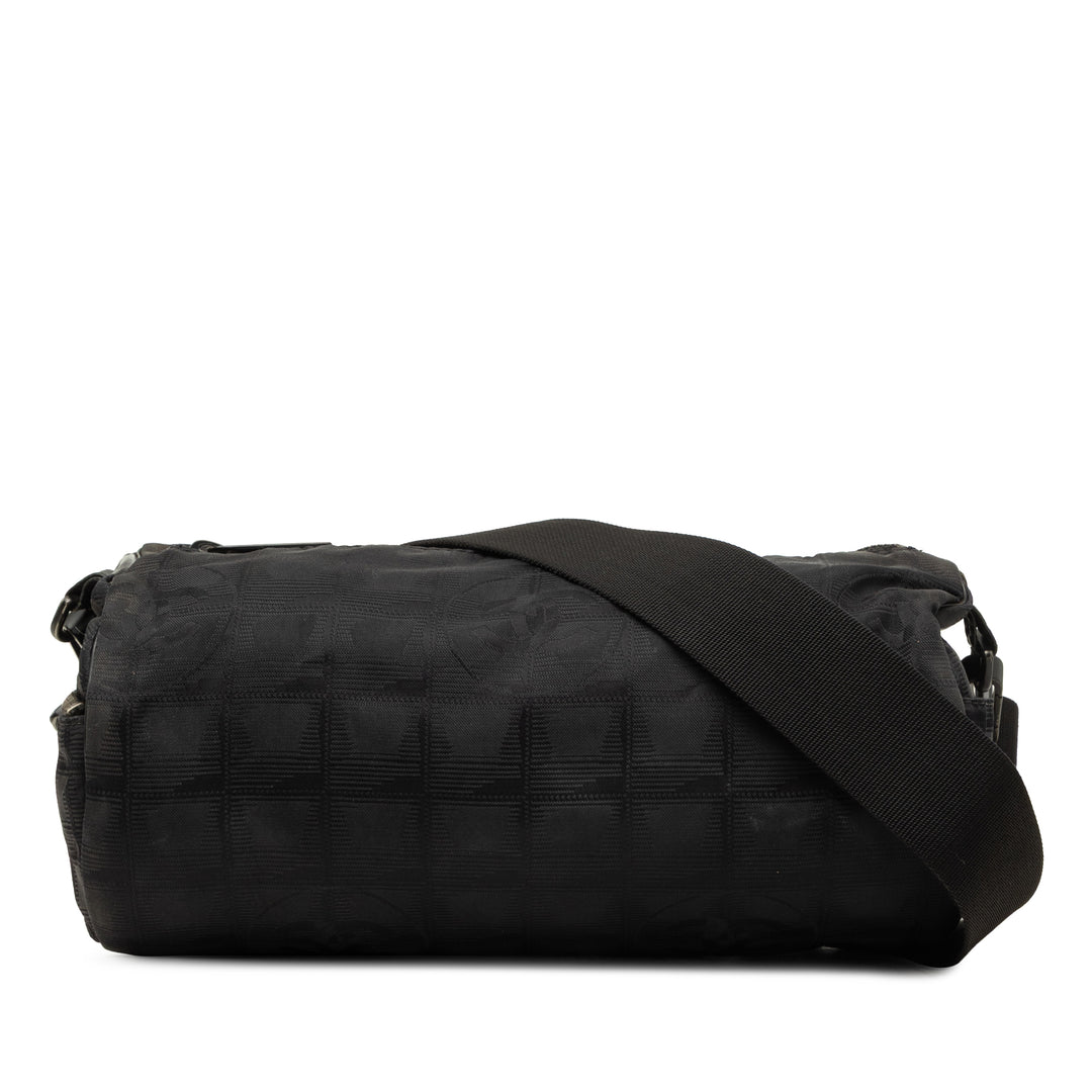Chanel New Travel Line Barrel Sac Noir – vue principale – GABY PARIS