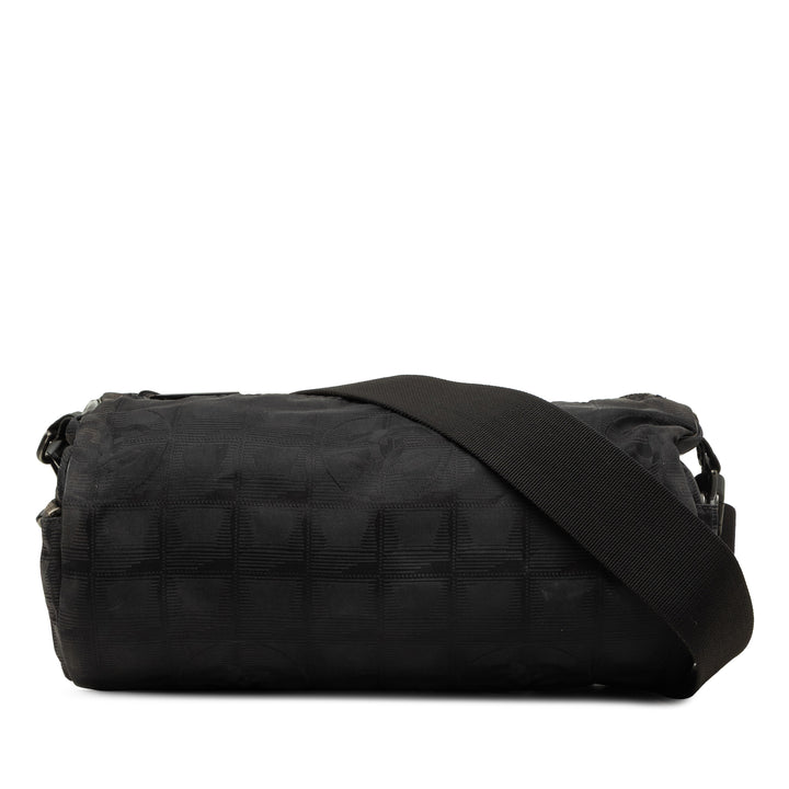 Chanel New Travel Line Barrel Sac Noir – vue principale – GABY PARIS