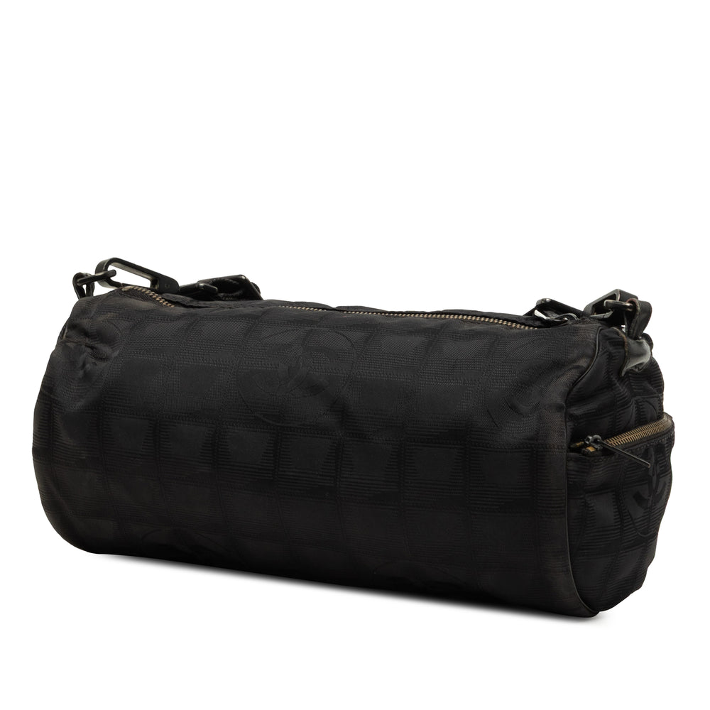Chanel New Travel Line Barrel Sac Noir – vue 2 – GABY PARIS