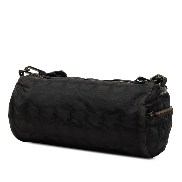 Chanel New Travel Line Barrel Sac Noir – vue 2 – GABY PARIS