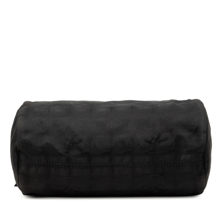 Chanel New Travel Line Barrel Sac Noir – vue 3 – GABY PARIS