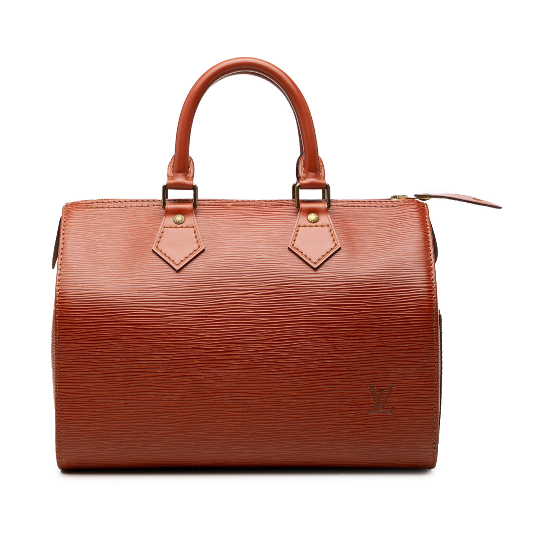 Louis Vuitton Speedy 25 Épi Marron – vue principale – GABY PARIS
