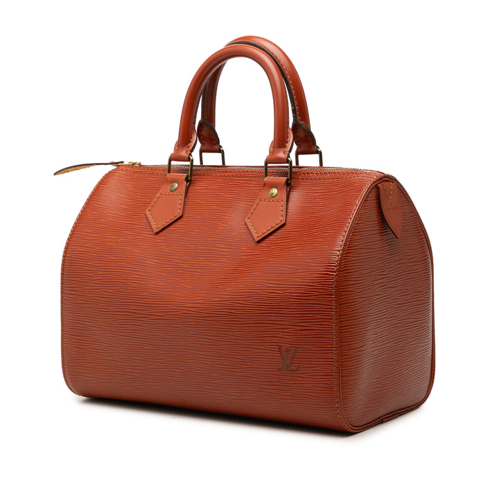 Louis Vuitton Speedy 25 Épi Marron – vue 2 – GABY PARIS