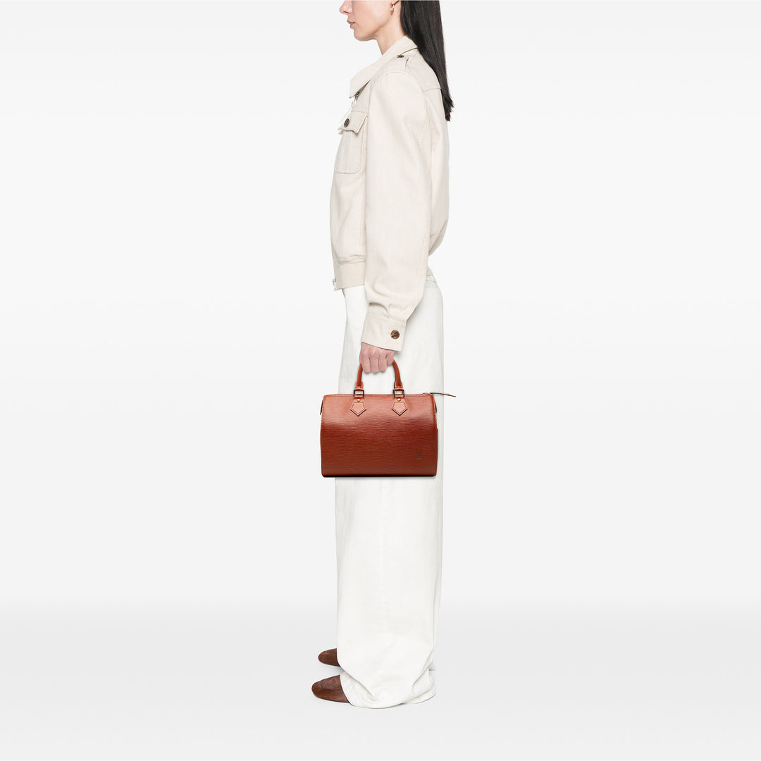 Louis Vuitton Speedy 25 Épi Marron – vue 6 – GABY PARIS