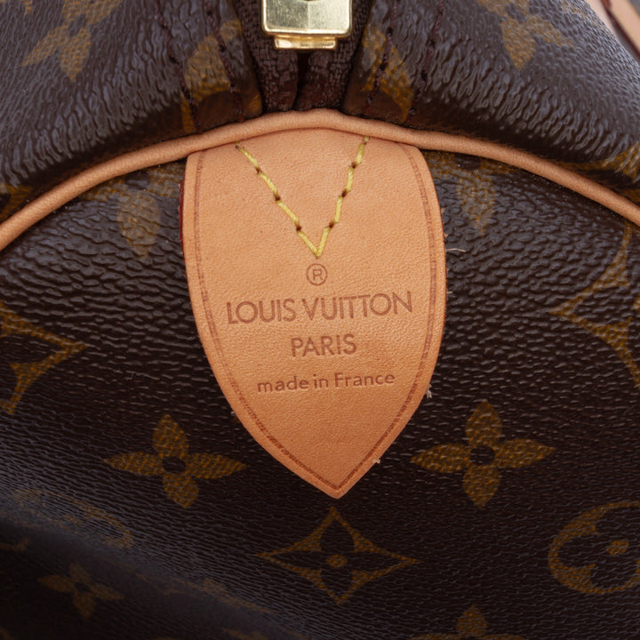 Louis Vuitton Keepall 55 Monogram Marron