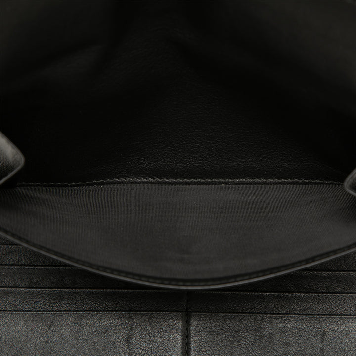 Guccissima Portefeuille long Noir