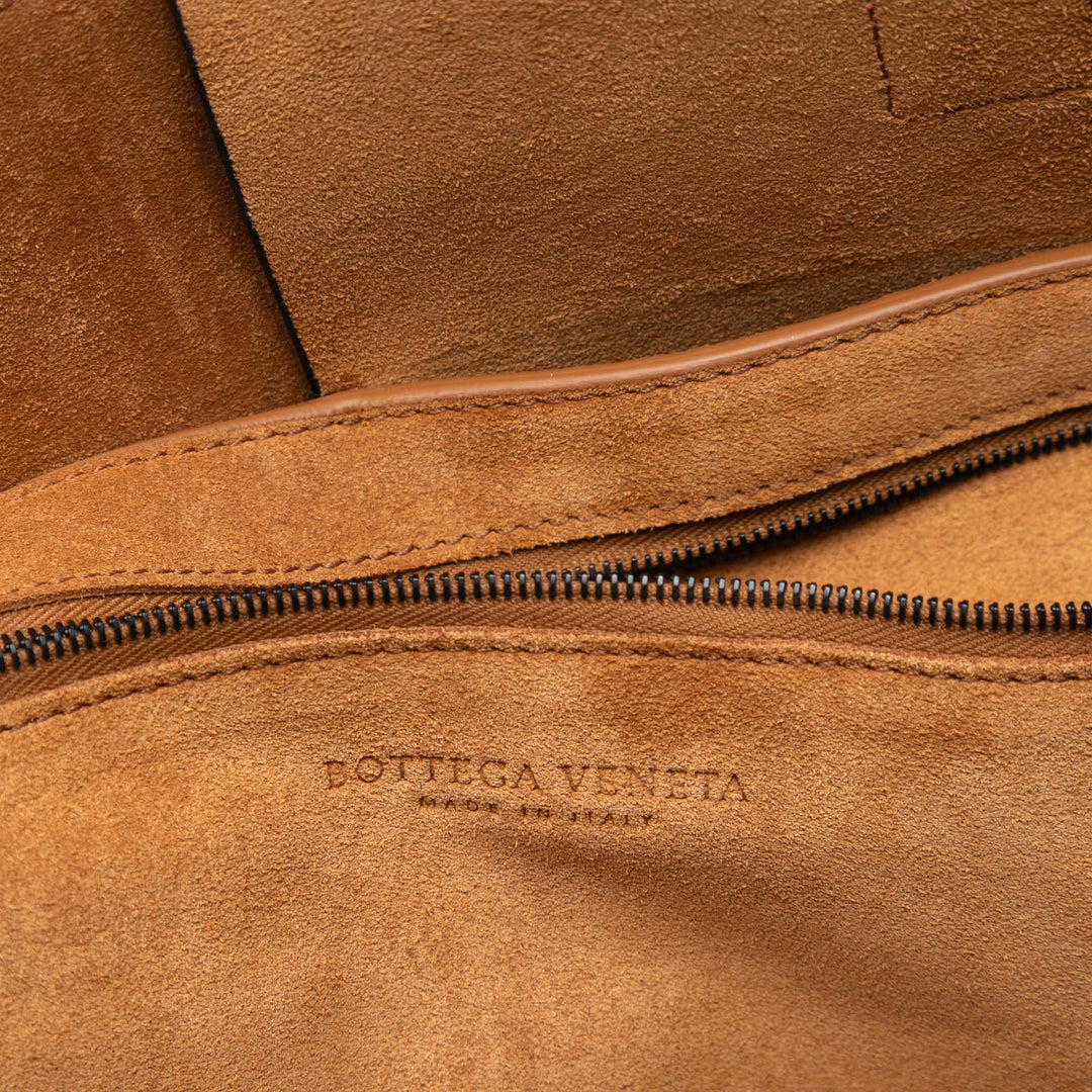 Bottega Veneta Large Cuir d’agneau Maxi Intrecciato Arco Cabas