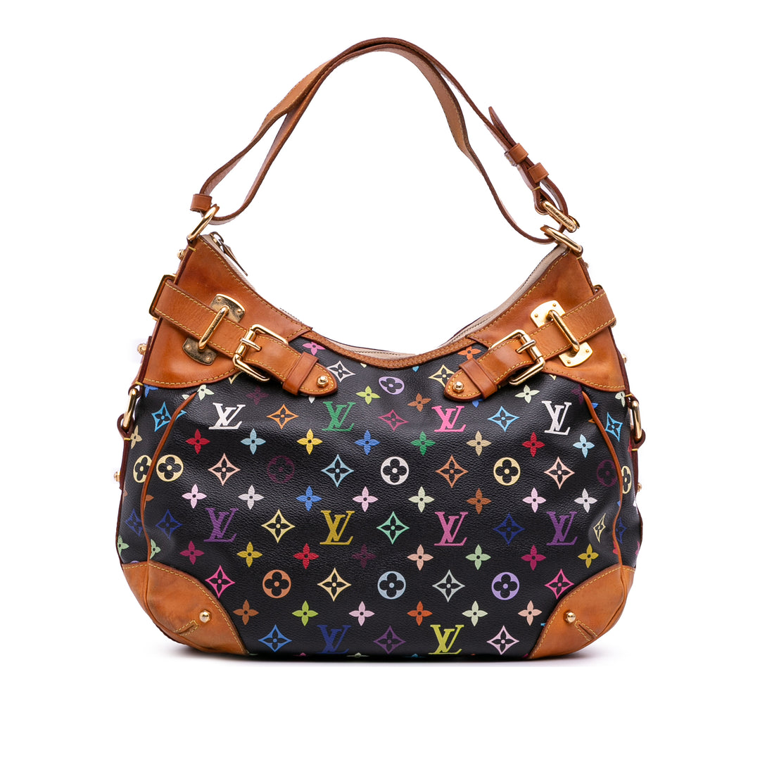 Monogram Multicolore Greta Black - Gaby Paris