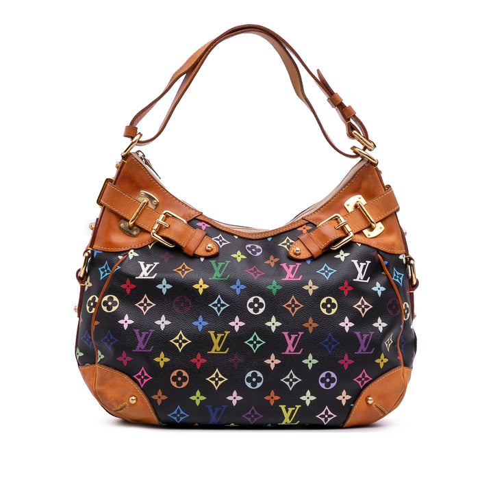 Monogram Multicolore Greta Black - Gaby Paris