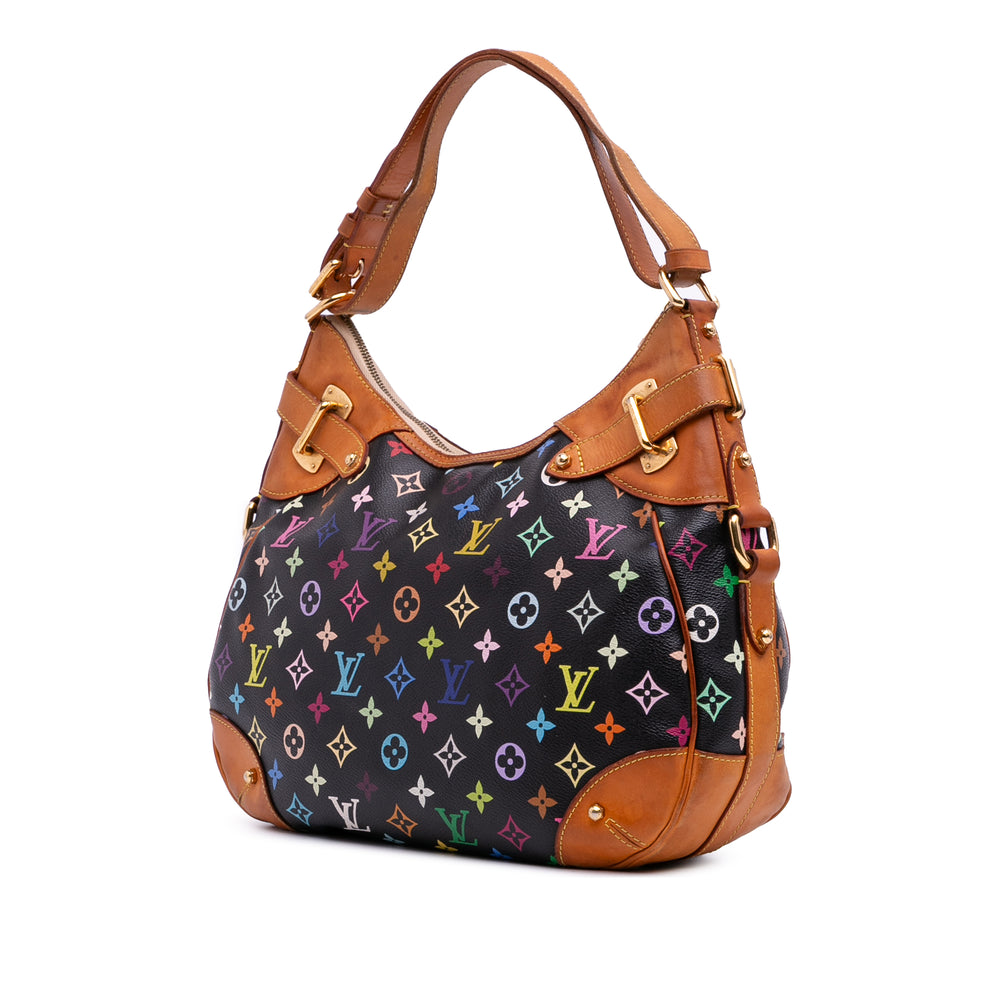 Monogram Multicolore Greta Black - Gaby Paris