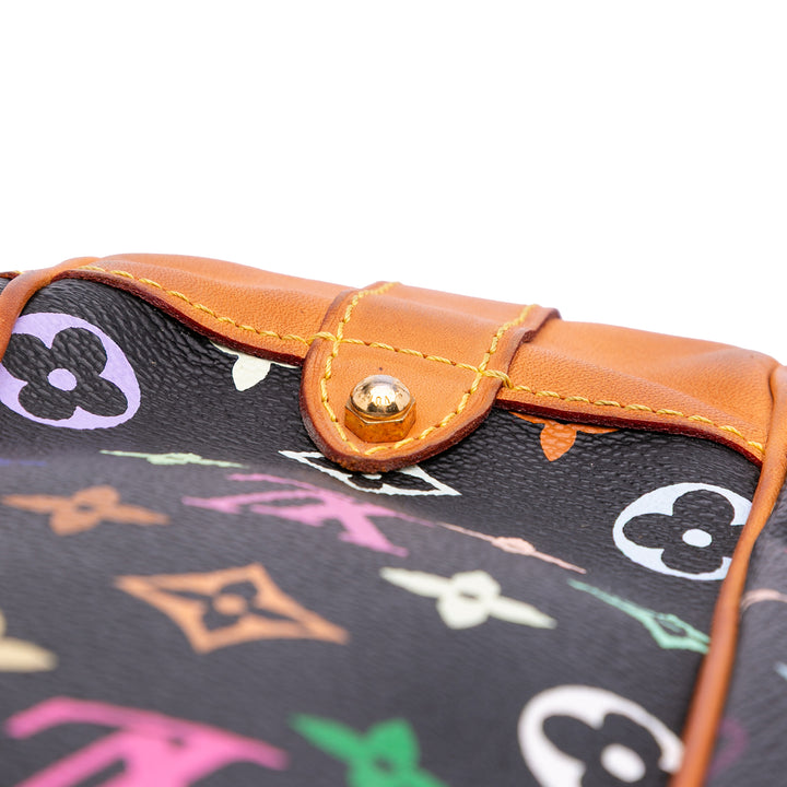 Monogram Multicolore Greta Black - Gaby Paris
