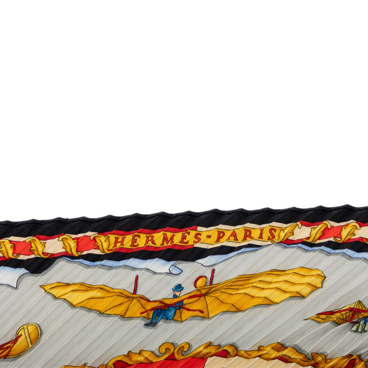 Hermès Reves D Espace Plisse Foulard Tissu