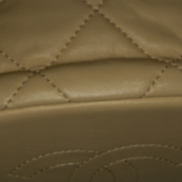 Mini Lambskin Pending CC Bucket Bag Yellow - Gaby Paris
