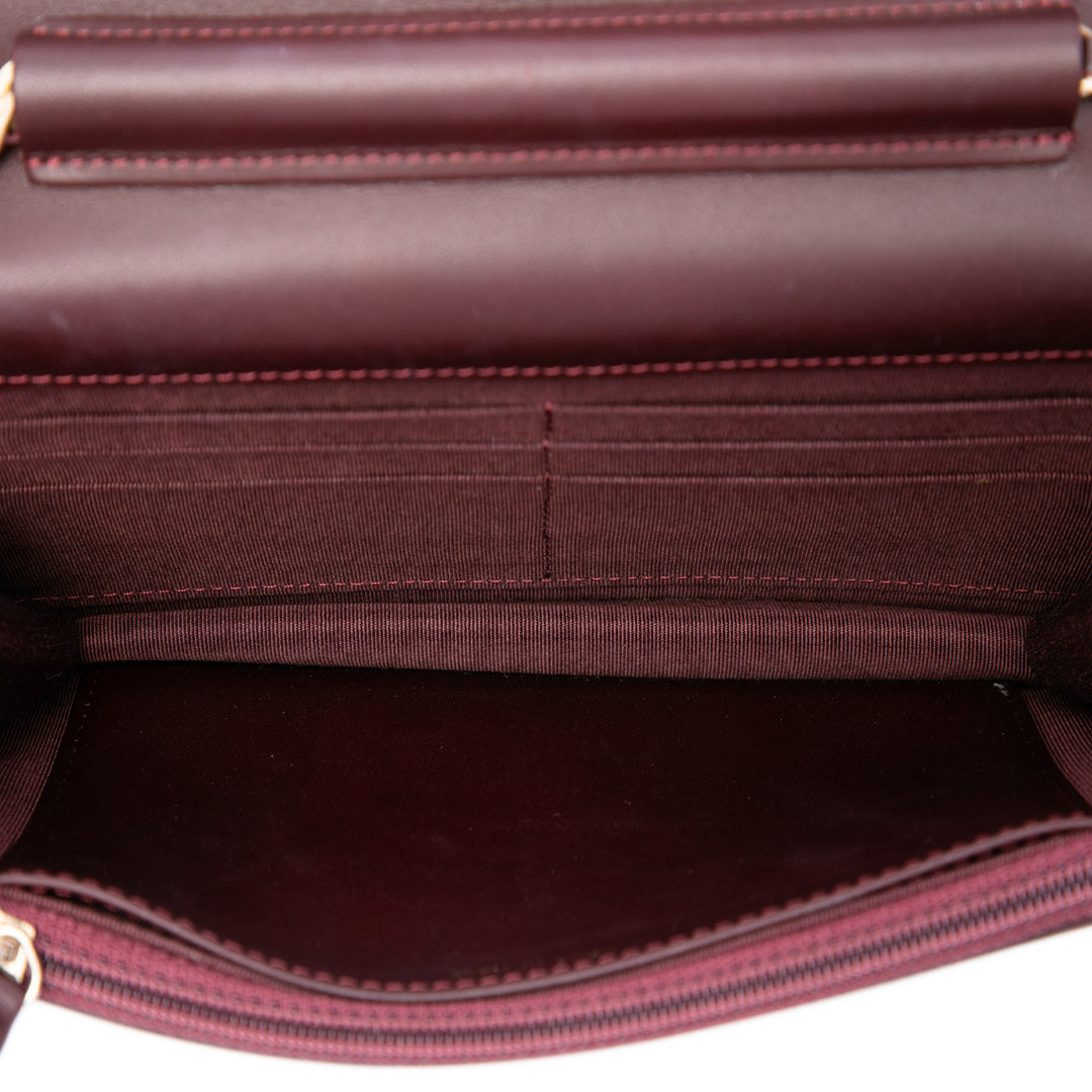 Chanel Matelassé Cuir verni Reissue 2.55 Wallet on Chain