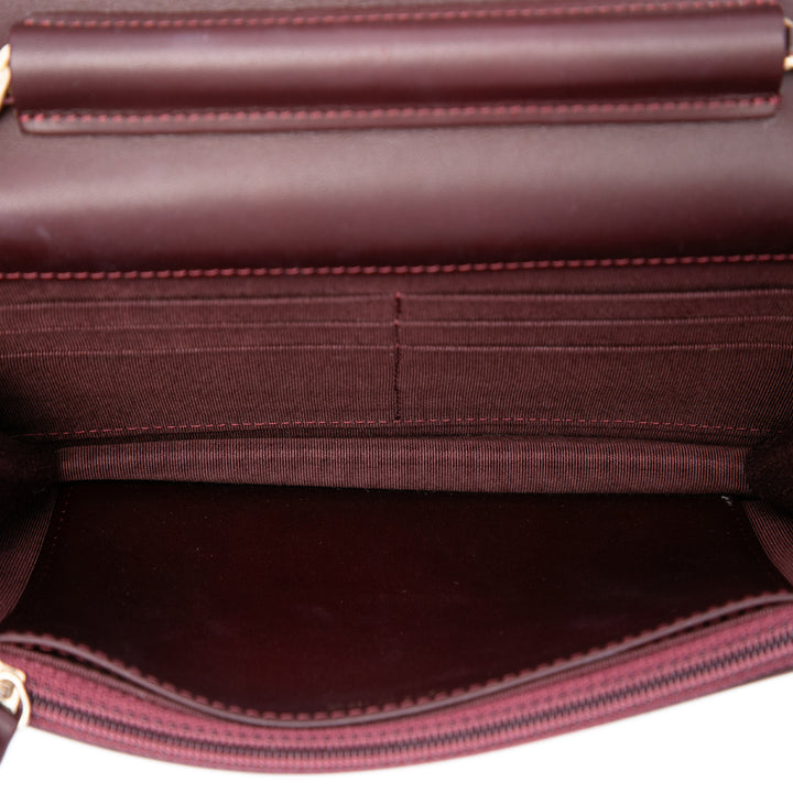 Chanel Matelassé Cuir verni Reissue 2.55 Wallet on Chain