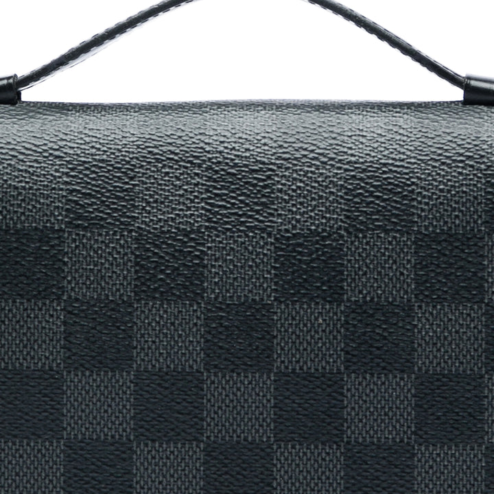 Louis Vuitton Zippy Portefeuille XL Damier Graphite Noir – vue 5 – GABY PARIS