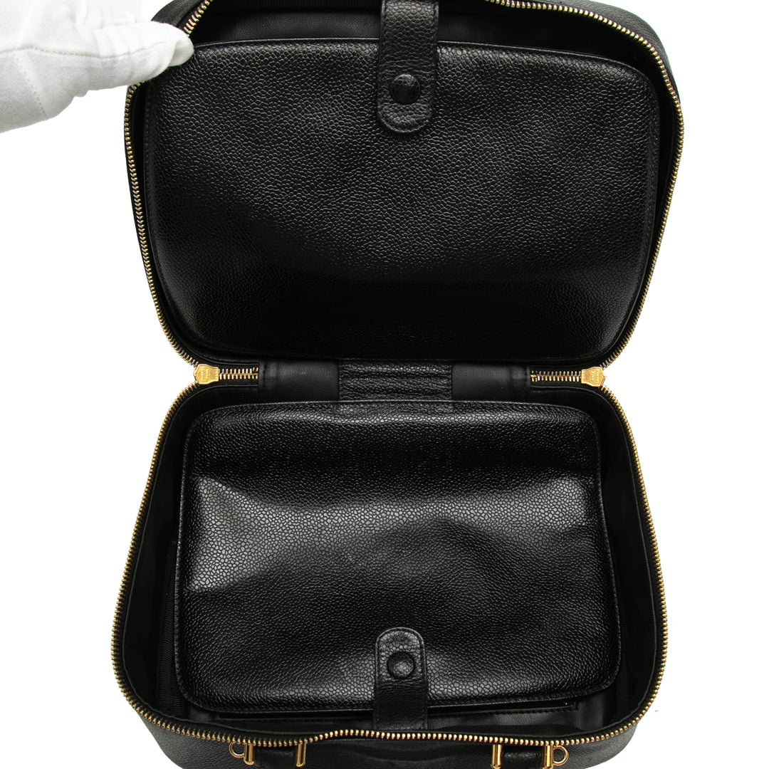 Chanel CC Caviar Vanity