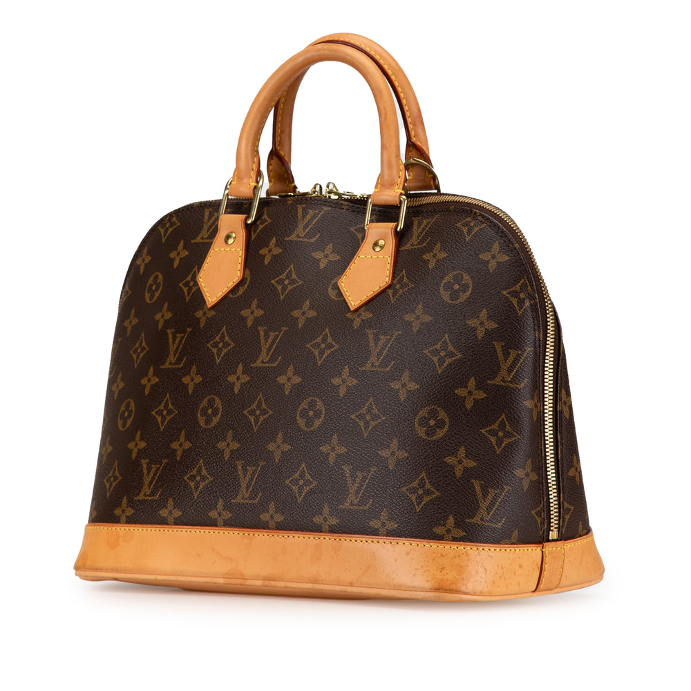 Louis Vuitton Monogram Alma PM Brown - GABY PARIS