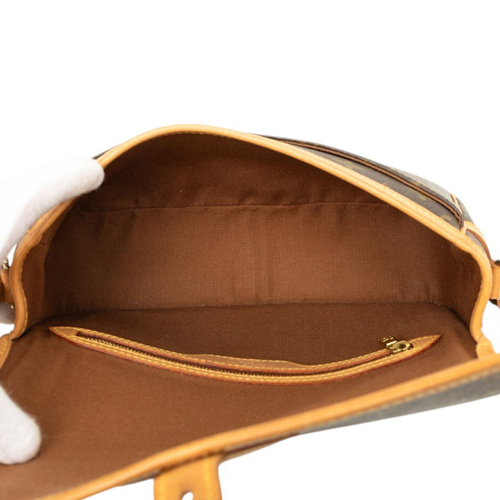 Louis Vuitton Sac bandoulière Sologne Monogram Marron – vue 4 – GABY PARIS