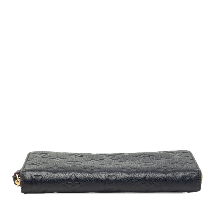 Zippy Portefeuille long Monogram Empreinte Bleu