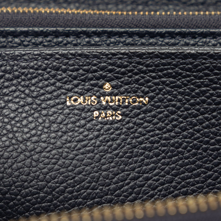 Zippy Portefeuille long Monogram Empreinte Bleu
