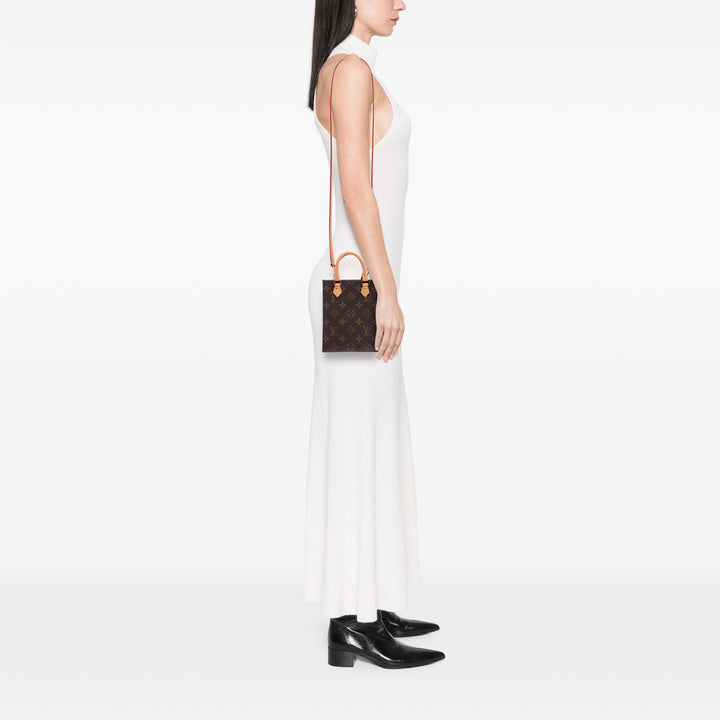 Louis Vuitton Monogram Petit Sac Plat Marron – GABY PARIS Authentique